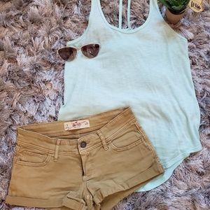 Hollister khaki shorts